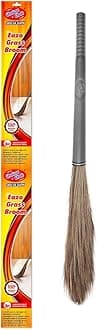 Chakaachak Eazo Grass Broom | Meghalaya Grass Jhadu for Home Cleaning | Long Lasting & Durable Zadu | Removes Fine Dust from Floor & Ceiling | Plastic Handle | Lightweight & Eco-Friendly