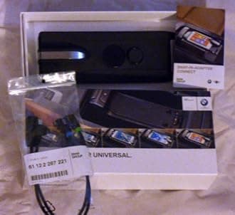 BMW OEM Smartphone Universal Snap-in Adapter Connect Universal for Micro-USB Phones Only F10 E90 F06 F01