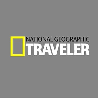 ISEE 360 National Geographic Travel Car Stickers Exterior Decorative Stylish Sporty Vinyl Decal for Door Sides Hoods Window Bonnet 20 X 5 CMS (Black & White)