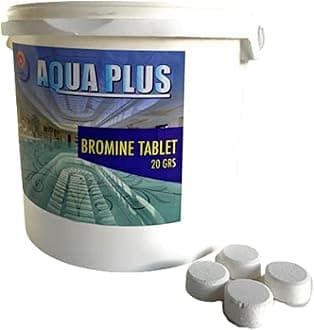 AQUA PLUS Bromine Tabs for Spas, Jacuzzi, and Hot Tubs 5KG bucket