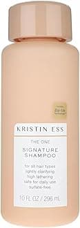 Kristin Ess Hair The One Signature Salon Sulfate Free Shampoo for Women with Avocado Oil - Lightly Clarifying + Anti Frizz, Hydrating Shampoo - Thicken + Nourish - For All Hair Types, 10 fl. oz.