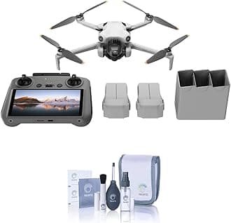 Mini 4 Pro Drone Fly More Combo Plus With High Capacity Batteries, Bundle with Cleaning Kit