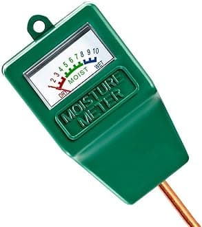Soil Moisture Meter,Plant Hygrometer Moisture Sensor Plant Water Monitor for Potted Plants,Garden,Farm, Lawn(No Battery Needed)