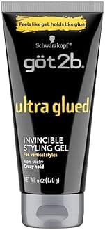 Ultra Glued Invincible Styling Gel 6 oz