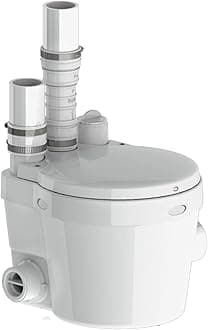 SFA SANIFLO - Saniswift - Gray Water Drain Pump - Efficient Indoor/Outdoor Solution - Powerful 1/3 HP Design - 4 Years Warranty - Certified CSA (IPC, NSPC) - Made In France