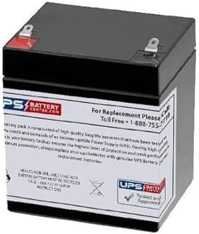 12V 5Ah SLA Replacement Battery for Empire NP412