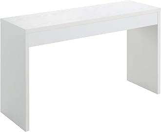 Convenience Concepts Northfield Hall Console Desk Table, White