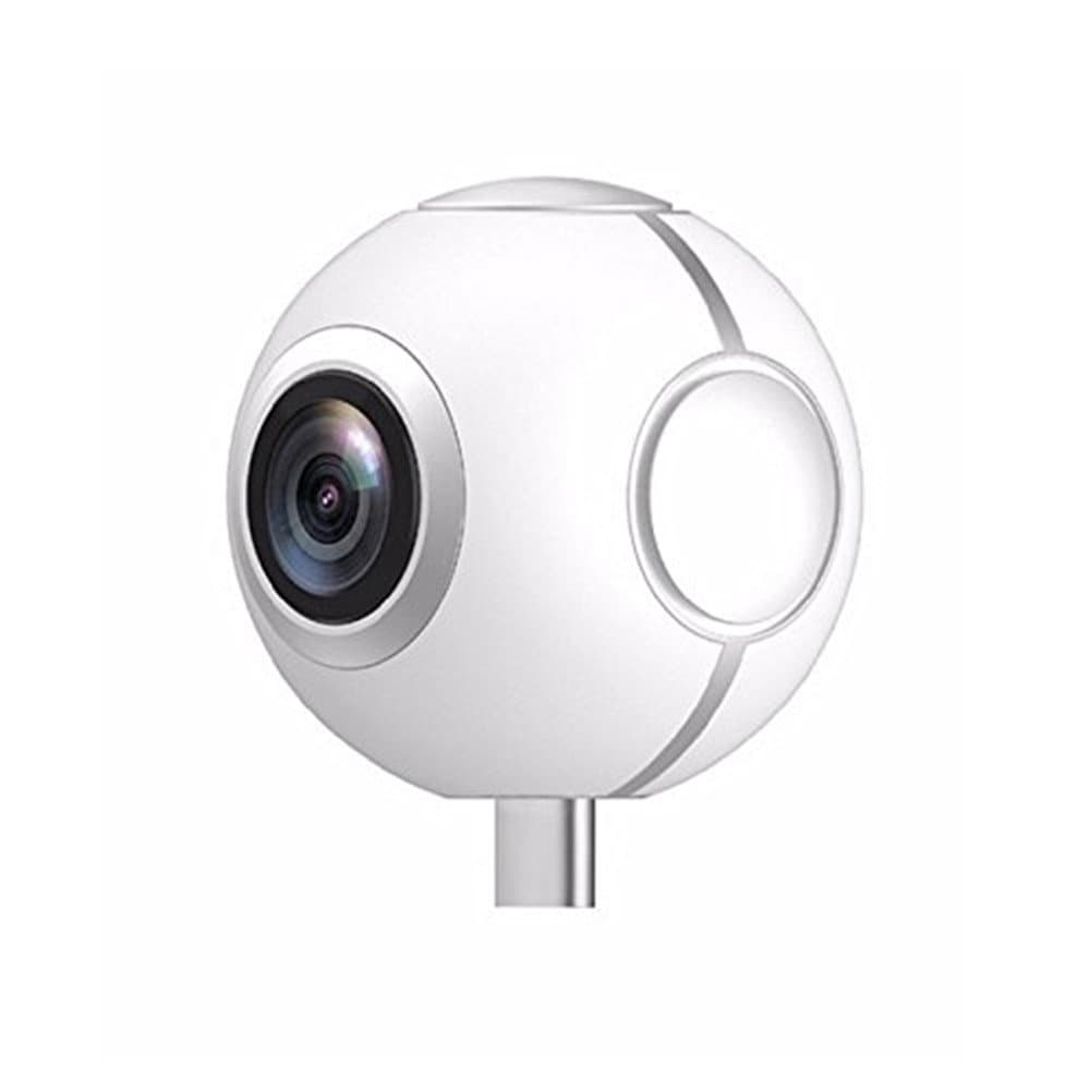 360 Degree Camera SOONPAM Panoramic HD VR Camera 360 Camera for Android Phone for Samsung Galaxy Google Sony Motorola Huawei etc(White)