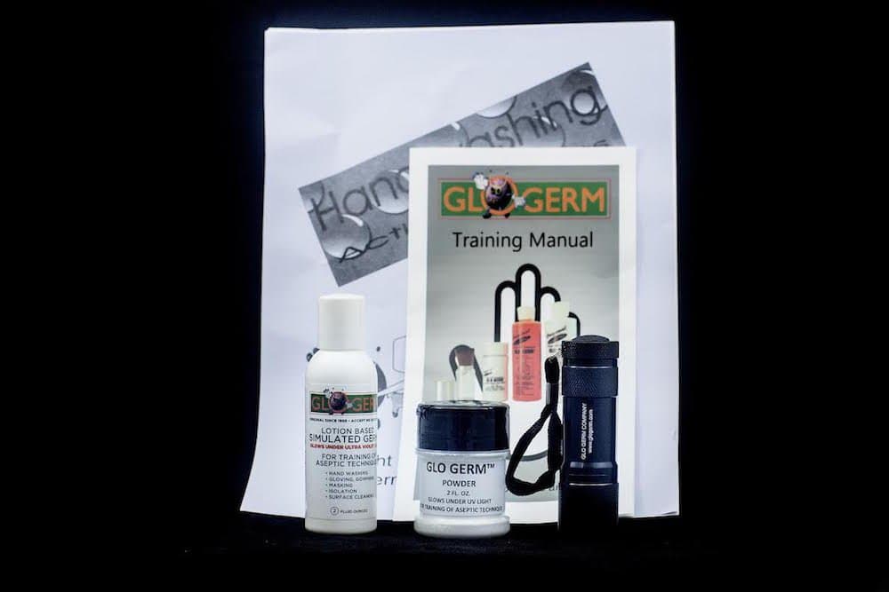 Glo Germ Premium Mini Kit Handwashing Technique Germs Teaching Hygiene Safety