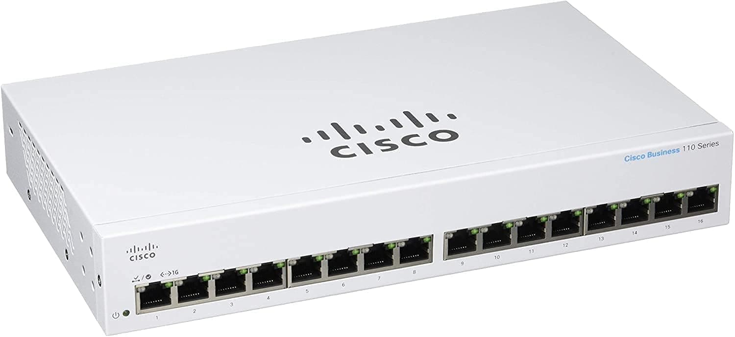 Business CBS110-16T Unmanaged Switch | 16 Port GE | Limited Lifetime Protection (CBS110-16T-NA)