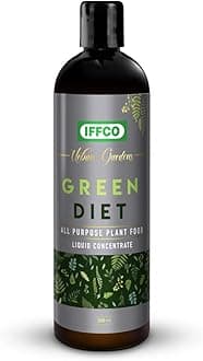 IFFCO Urban Gardens - Green Diet - 200 ML - Organic Plant Food For Potted Indoor & Outdoor plants, Balanced Macro & Micro Nutrients, Water Soluble