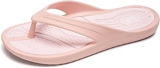 LM Women's Flip Flops Thong Sandals Casual Sandals Shower Shoes Beach Slippers Slides Slip on Water Shoes