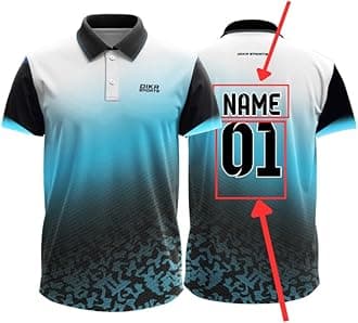 Custom Sports Cricket Jersey Customise t-Shirt for Men Personalised Name | 2 Year to 5XL