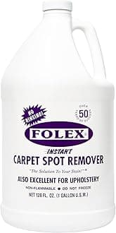 FOLEX Instant Carpet Spot Remover Carpet Cleaner - 128 oz - Removes Pet Accidents, Grease, Red Wine and More