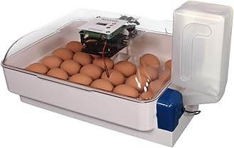 IncuView 3 Pro All-in-One Automatic Egg Incubator with AquaTank and AccuMist - Chick Incubator with Automatic Egg Turner for Hatching Chicken - Goose, Quail, Chicken Incubator