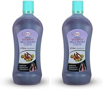 Amla Shikakai with Reetha Shampoo 1000ml Pack of 2