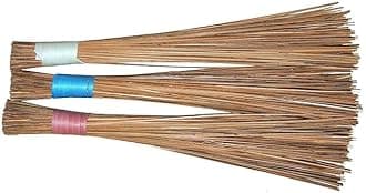 ARYANSH SHOPPE Garden, Outdoor Cleaning Natural and Pure Bamboo Seek Coconut Jhadu/Brooms (1)