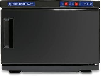 Towel Warmer, Towel Heater Cabinet, Towel Warmer Heater Portable Storage high Temperature Thermal for Barber Salon Bathroom Massage Beauty Facial Spa Home Office Gym (16L, Black)