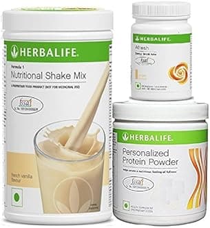 Herbalife Formula 1(Vanilla) with PPP(200gm)+Afresh(Ginger)