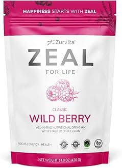 Zeal for Life 30-Day Wellness Bag - Wild Berry (Classic) - Nutritional Supplement for Vitality, Immunity, and Wellness - 420 Grams