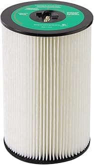 CF Clean Fairy Vacuum Cleaner Filter 1-piece Replacement for Dirt Devil/Titan 10 Inch Cartridge Filter 8107-01 for Vacuflo FC610 FC1550 Royal CS1200