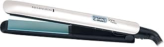 Shine Therapy Hair Straightener with Advanced Ceramic coating infused with Moroccan Argan Oil for sleek & smooth glide, Floating plates, Digital display, 9 settings 150°C–230°C, S8500
