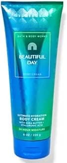Bath & Body Works Beautiful Day Ultimate Hydration Body Cream Gift Set For Women, 8 Fl Oz (Beautiful Day)