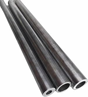 OD 13/14/15mm, Length 25cm/50cm 20# Carbon Steel Precision Seamless Tube - Hollow Round Steel Pipe(OD13xID6mmx50cm)
