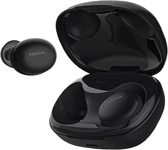 Nokia Comfort Earbuds Pro – Active Noise Canceling Earbuds – TWS-631W BK – Bluetooth 5.2, Dual Mics, Ambient Mode, Low Latency, IPX5, Up to 24 Hours of ANC Playback with Wireless Charging Case – Black