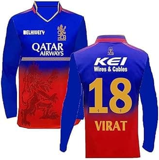India Cricket Jersey | Virat Jersey 2024 for Men and Kids