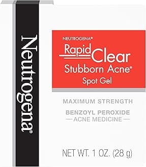 Neutrogena Rapid Clear Stubborn Acne Spot Gel, 1 Oz