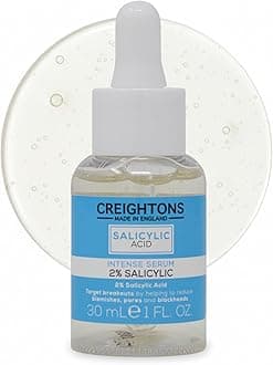 Creightons Salicylic Acid Intense Serum 2% Salicylic (30ml) - Target breakouts by helping to reduce blemishes, pores & blackheads for a cleaner, more radiant complexion