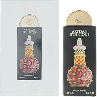 Pride Artisan Ethnique Eau De Parfum 100ml – Unisex Gourmand Fragrance for Winter with Cinnamon, Rum, Coffee & Vanilla