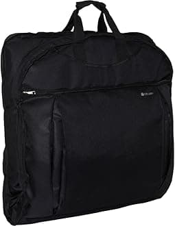 Garment Bags Lightweight Hanging Travel Bag, Black, 52 Inch