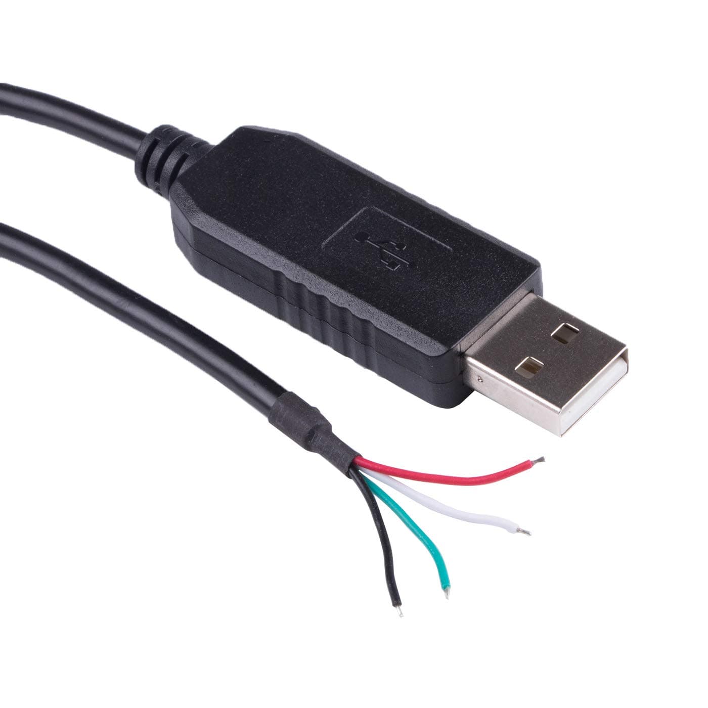 USB to RS485 Serial Cable FT232RNL Chipset Data Adapter Converter Cable Compatible for USB-RS485-WE-1800-BT Support Win7 8 10 XP Android Mac Linux (Black USB Housing)