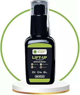 Lift-UP Massage Oil for Men 100% Pure and Natural - 50 ml | Original Lift up Oil | Ayurvedic Lift UP Oil for Men