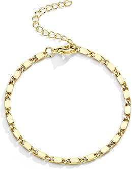 Easter Basket Stuffers Gold Jesus Cross Bracelets for Women Trendy, 14K Dainty Gold Plated Starfish & Seashell Charm Bracelets for Women Bulk, Christian Baptism Gifts for Women Mom Her