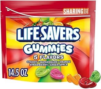 Gummy Candy, 5 Flavors, Sharing Size, 14.5 oz Bag