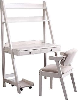 TAISK Home Lifting Study Desks and Chairs Student Desks Study Computer Desks With Bookshelves Organizing Storage Desks Studying Desks desk