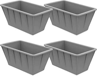 Extra Large Ice Cube Molds 4Pack 32LB Silicone Ice Block Molds for Ice Plunge Tub, Reusable Ice Cube Trays for Freezer, Giant Ice Cube Molds for Home Ice Baths,Cold Plunge Accessories (Grey)