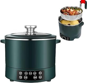 Generic Low Sugar Rice Cooker, 3L, 110V, Touch Control, Lifting Design, Green