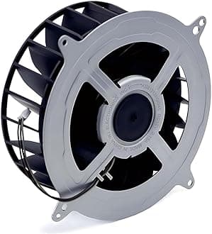 PS5 Internal Cooling Fan,23 Blades PS5 CPU 12V, 2.15A Replacement Cooling Fan Compatible with PlayStation 5 PS5(9CM Cable)
