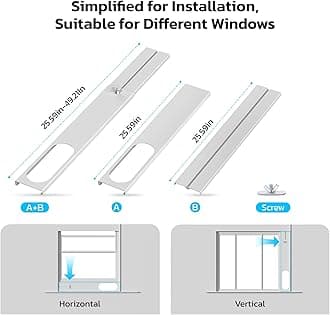 ZAFRO 10,000 BTU Portable Air Conditioners, 4 Modes Portable AC Unit with Fast Cooling/Energy Saving/Remote Control/24Hrs Timer for Bedroom/Dorms/Indoor Rooms, White
