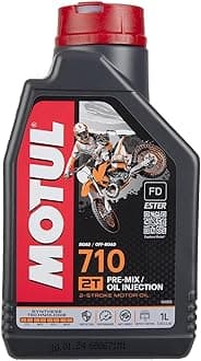104034 Engine oil 2T 710-100% synthetic Ester - 1L, transparent