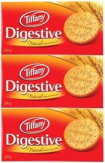 Tiffany Digestive Biscuits, 3 x 250g