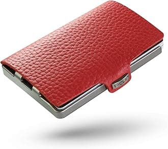 Men's Calf Leather Credit Card Holder 13405