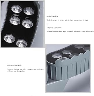 Tree Holding Light - Outdoor Landscape Lights, IP65 Outdoor Waterproof Tree Lighting Lights, AC220V RGB Landscape Garden Tree Lighting, Outdoor LED Surrounding Colored Hoop Tree Spotlight(Yellow,7PCS(