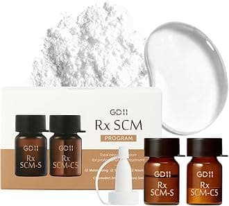 Rx SCM Program Exosome Facial Serum | Skin Regeneration, Intensive Hydration, Moisturizing Face Serum with CICA, Soothes Irritated Skin, (2ml+5ml)