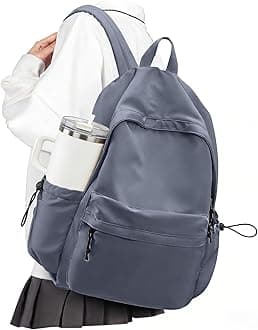 School Backpack BluePurple Waterproof Bookbag Casual Lightweight Travel Rucksack Daypack Backpacks for Men Women College High School Bags backpack for Boys Girls Teens