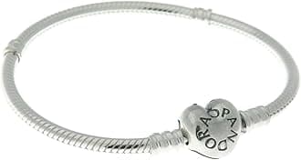 PANDORAPANDORA 590719 Sterling Silver Heart Clasp Bracelet, Gift Box Included
